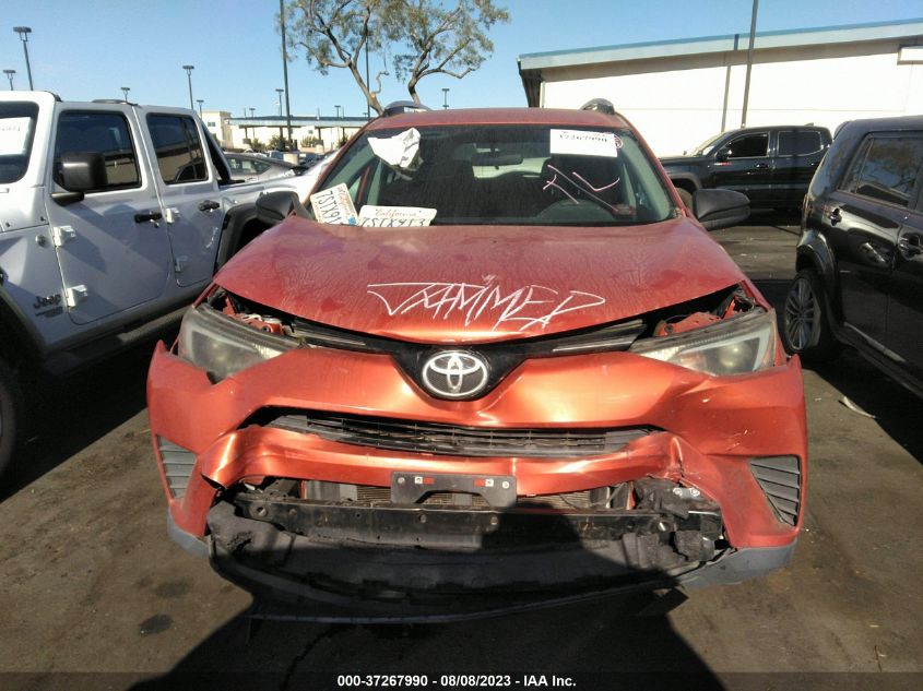 2016 TOYOTA RAV4 LE - 2T3ZFREVXGW281115