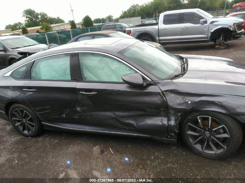 2021 HONDA ACCORD SEDAN EX-L - 1HGCV1F58MA093729