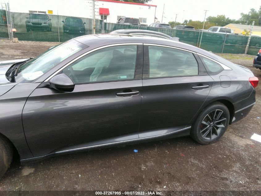 2021 HONDA ACCORD SEDAN EX-L - 1HGCV1F58MA093729