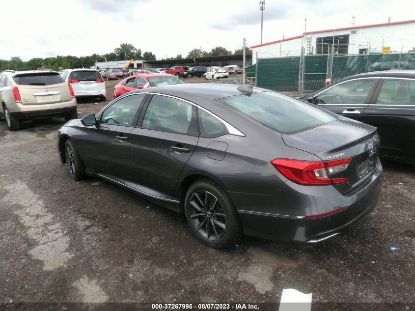 2021 HONDA ACCORD SEDAN EX-L - 1HGCV1F58MA093729