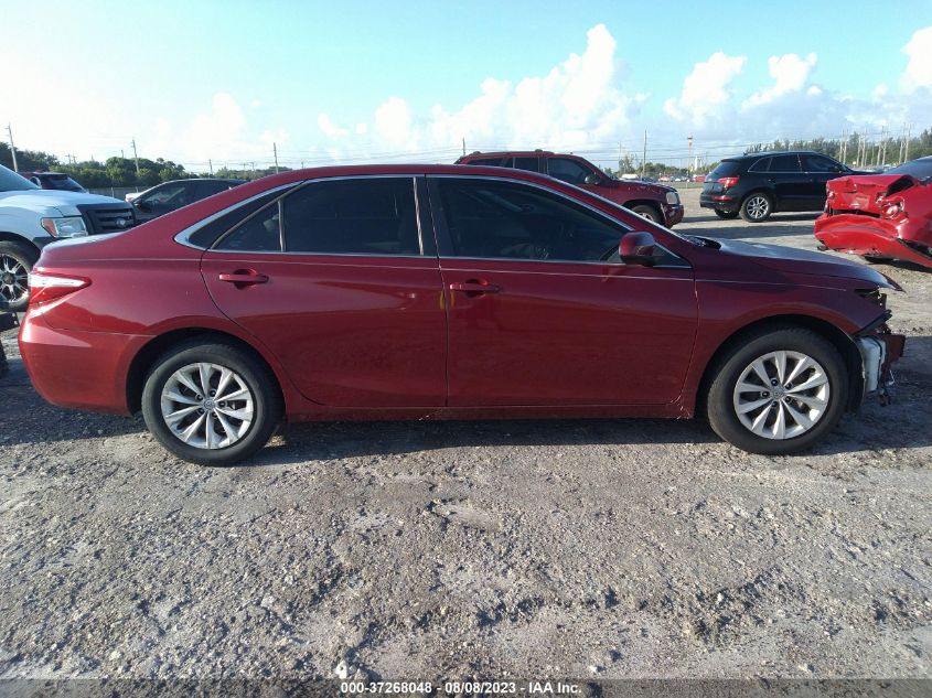 2015 TOYOTA CAMRY XLE/SE/LE/XSE - 4T1BF1FK6FU943237