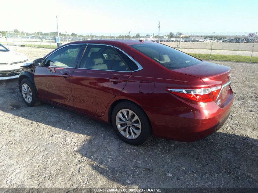 2015 TOYOTA CAMRY XLE/SE/LE/XSE - 4T1BF1FK6FU943237