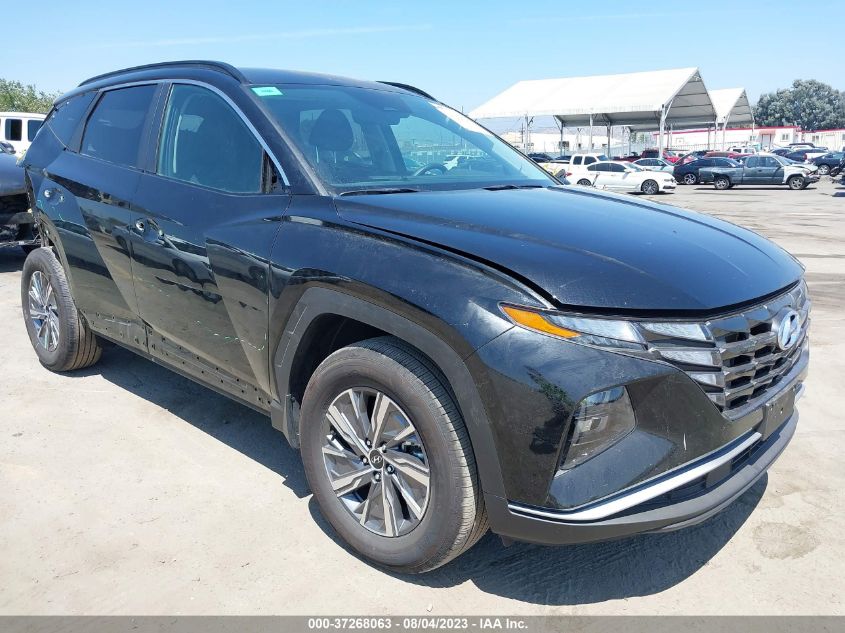 2023 HYUNDAI TUCSON HYBRID BLUE - KM8JBCA13PU089164