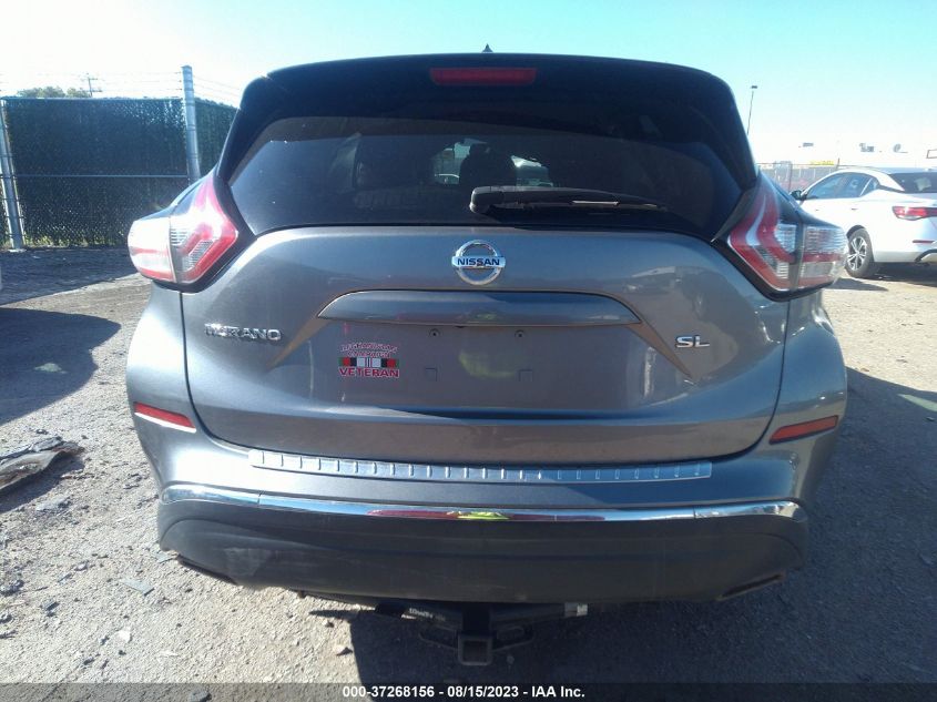 2015 NISSAN MURANO SL - 5N1AZ2MG9FN265858