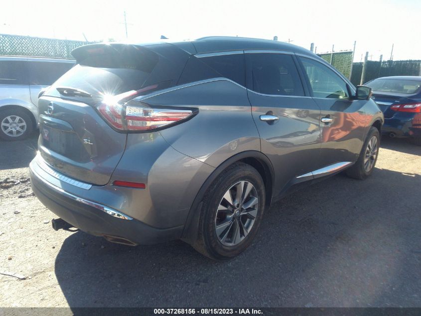 2015 NISSAN MURANO SL - 5N1AZ2MG9FN265858