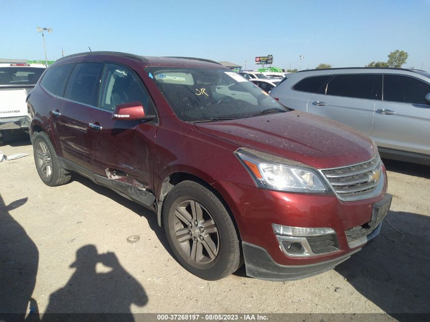 2015 CHEVROLET TRAVERSE LT - 1GNKRGKD3FJ283446
