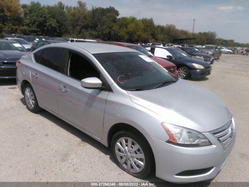 2013 NISSAN SENTRA S - 3N1AB7AP4DL701705