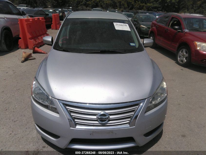2013 NISSAN SENTRA S - 3N1AB7AP4DL701705