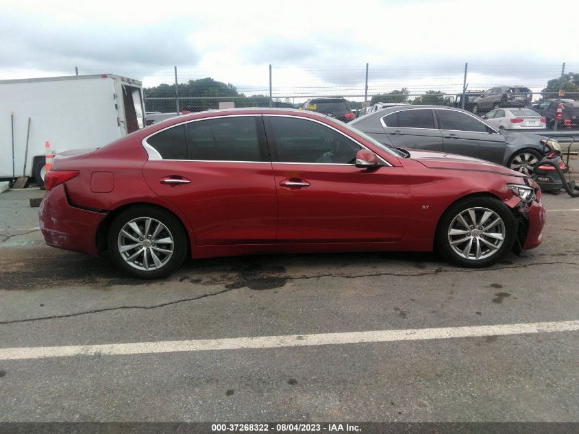 2014 INFINITI Q50 PREMIUM - JN1BV7APXEM670673