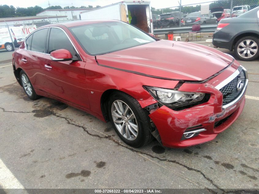 2014 INFINITI Q50 PREMIUM - JN1BV7APXEM670673