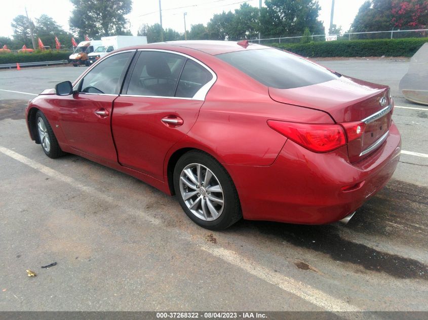 2014 INFINITI Q50 PREMIUM - JN1BV7APXEM670673