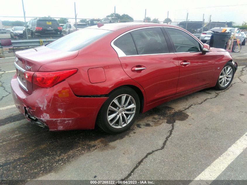 2014 INFINITI Q50 PREMIUM - JN1BV7APXEM670673