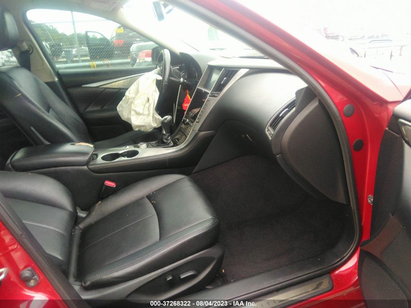 2014 INFINITI Q50 PREMIUM - JN1BV7APXEM670673