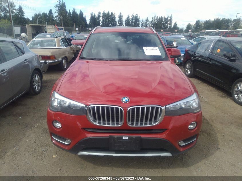 2016 BMW X3 XDRIVE28I - 5UXWX9C58G0D88253