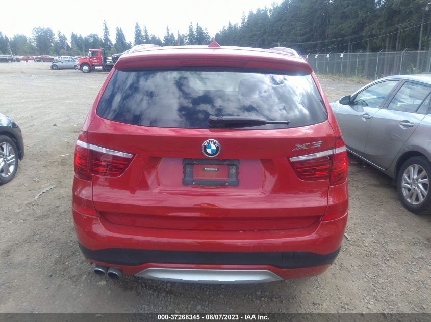 2016 BMW X3 XDRIVE28I - 5UXWX9C58G0D88253