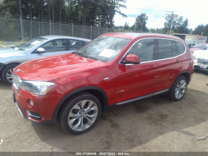 2016 BMW X3 XDRIVE28I - 5UXWX9C58G0D88253