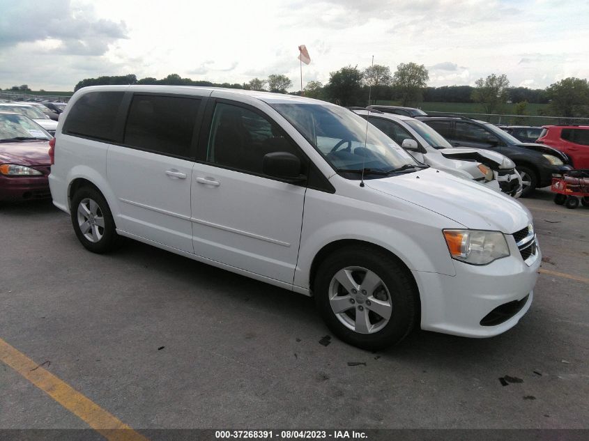 2013 DODGE GRAND CARAVAN SE - 2C4RDGBG1DR813342