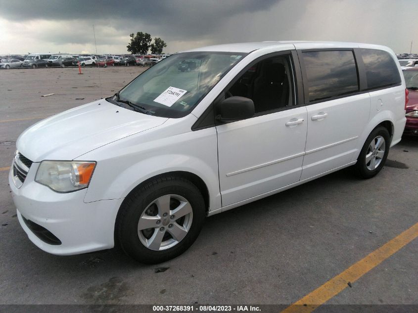 2013 DODGE GRAND CARAVAN SE - 2C4RDGBG1DR813342