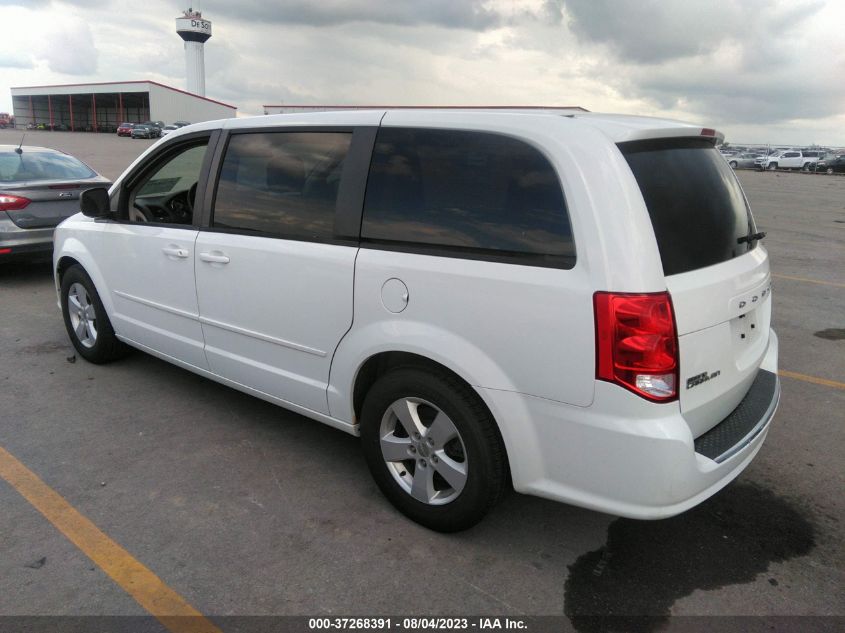 2013 DODGE GRAND CARAVAN SE - 2C4RDGBG1DR813342