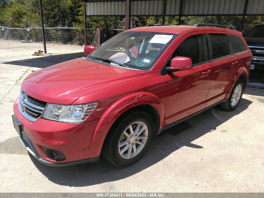 2016 DODGE JOURNEY SXT - 3C4PDCBB1GT193923