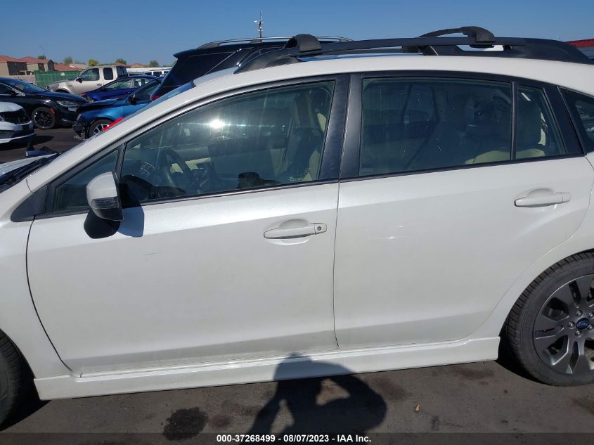 2016 SUBARU IMPREZA WAGON 2.0I SPORT LIMITED - JF1GPAY6XG8210731