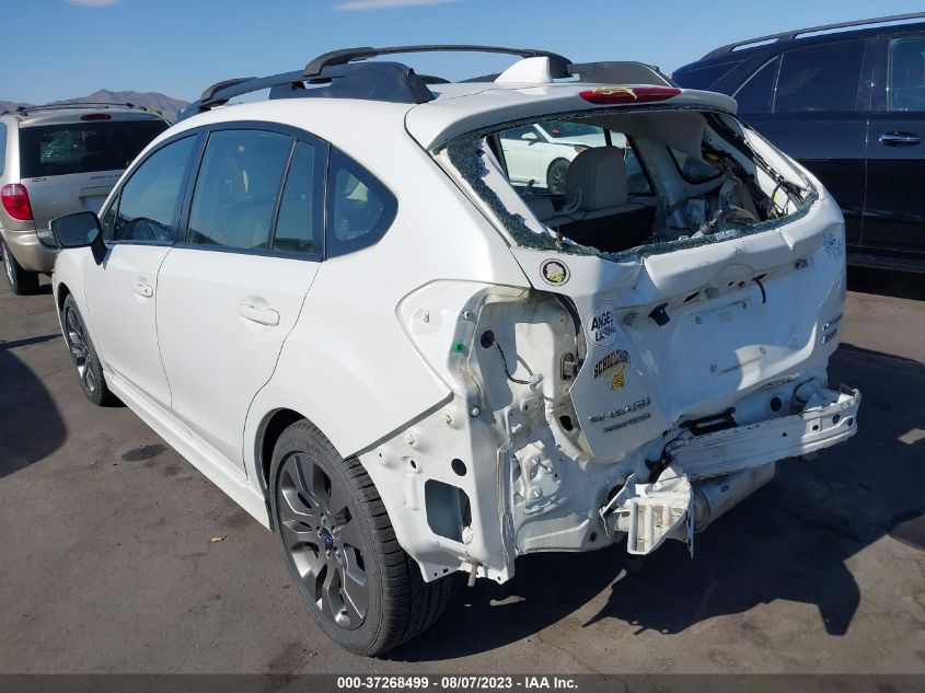 2016 SUBARU IMPREZA WAGON 2.0I SPORT LIMITED - JF1GPAY6XG8210731