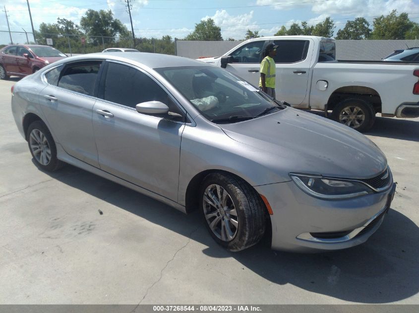 2016 CHRYSLER 200 LIMITED - 1C3CCCAB2GN168987