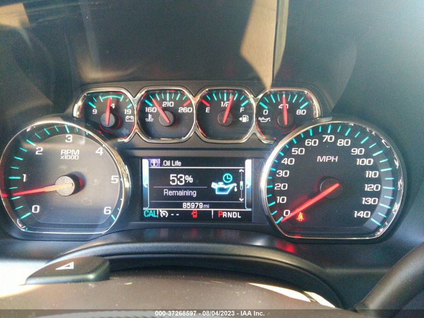 2017 CHEVROLET SILVERADO 1500 LTZ - 3GCUKSEC7HG446261