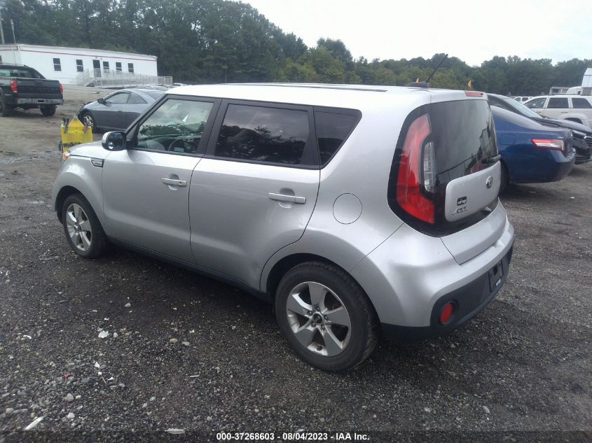 2019 KIA SOUL BASE - KNDJN2A28K7026051