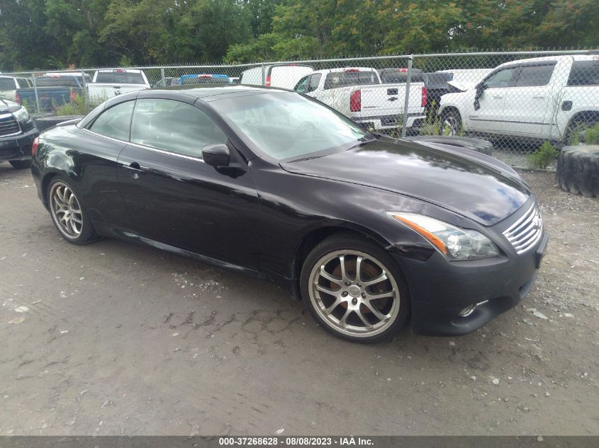 2014 INFINITI Q60 CONVERTIBLE - JN1CV6FE1EM901899