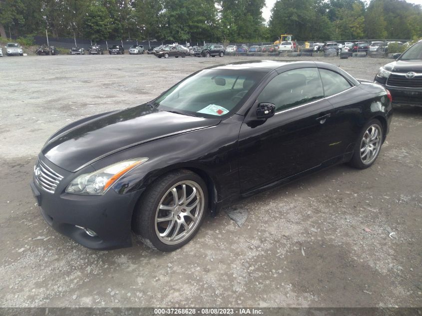 2014 INFINITI Q60 CONVERTIBLE JN1CV6FE1EM901899