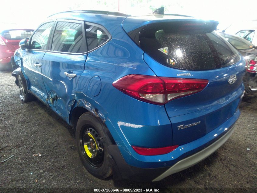 2018 HYUNDAI TUCSON LIMITED - KM8J33A2XJU740027