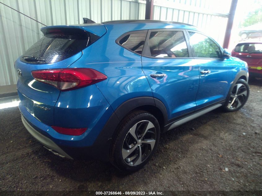 2018 HYUNDAI TUCSON LIMITED - KM8J33A2XJU740027