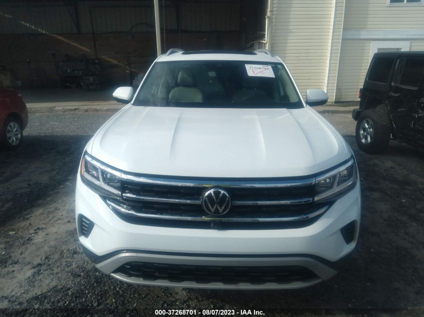 2021 VOLKSWAGEN ATLAS 3.6L V6 SEL PREMIUM - 1V2TR2CA9MC553770