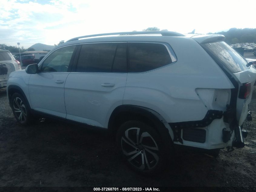 2021 VOLKSWAGEN ATLAS 3.6L V6 SEL PREMIUM - 1V2TR2CA9MC553770