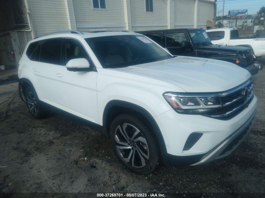2021 VOLKSWAGEN ATLAS 3.6L V6 SEL PREMIUM - 1V2TR2CA9MC553770