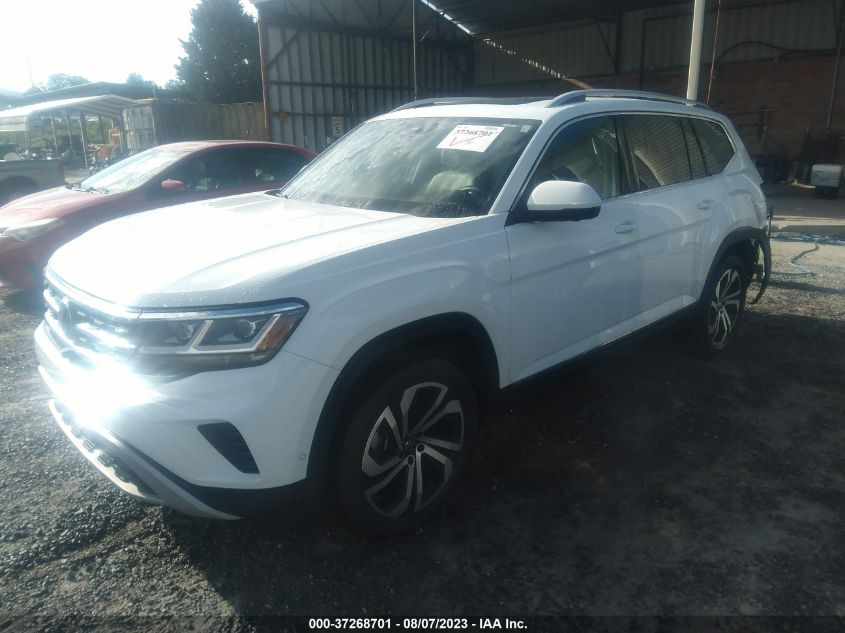 2021 VOLKSWAGEN ATLAS 3.6L V6 SEL PREMIUM - 1V2TR2CA9MC553770