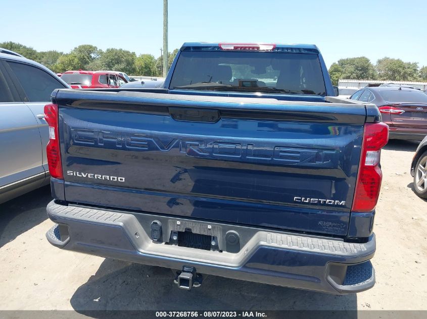 2022 CHEVROLET SILVERADO 1500 CUSTOM - 3GCPABEK8NG625041