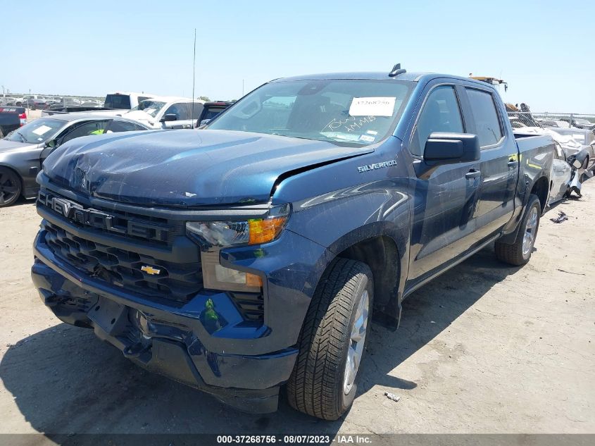 2022 CHEVROLET SILVERADO 1500 CUSTOM - 3GCPABEK8NG625041