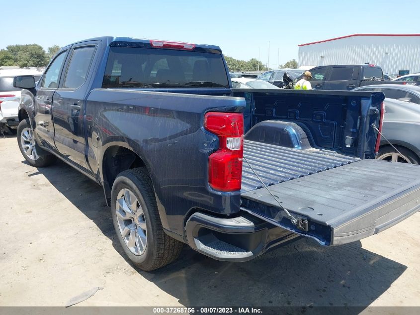 2022 CHEVROLET SILVERADO 1500 CUSTOM - 3GCPABEK8NG625041