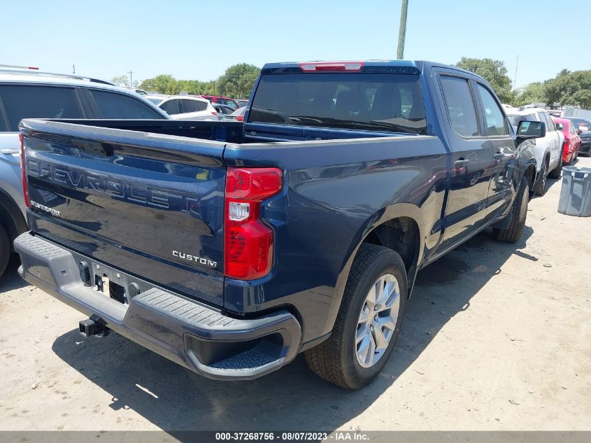 2022 CHEVROLET SILVERADO 1500 CUSTOM - 3GCPABEK8NG625041