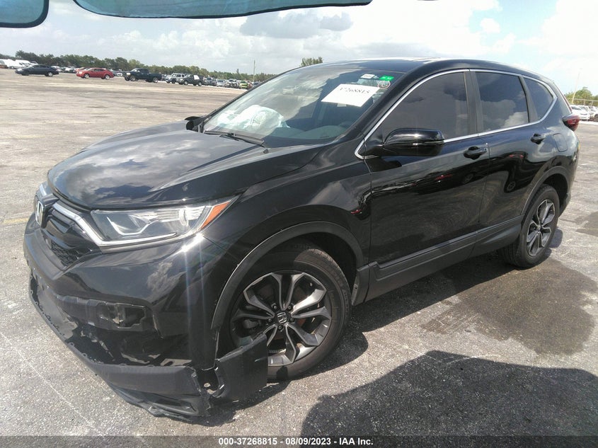VIN 5J6RW2H57MA008656 2021 HONDA CR-V EX