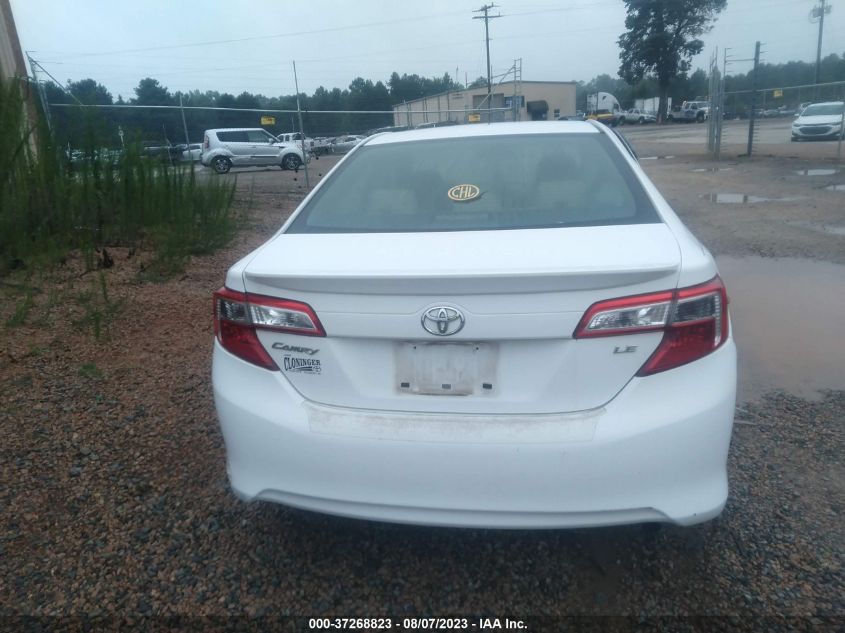 2013 TOYOTA CAMRY L/LE/SE/XLE - 4T1BF1FK0DU695807