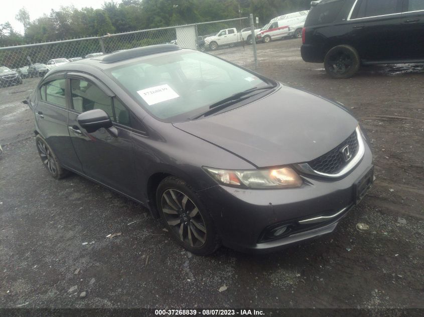 2015 HONDA CIVIC SEDAN EX-L - 19XFB2F90FE064481