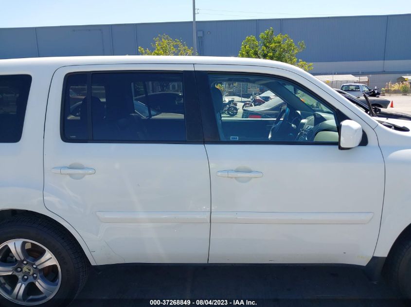 2015 HONDA PILOT SE - 5FNYF3H33FB027818