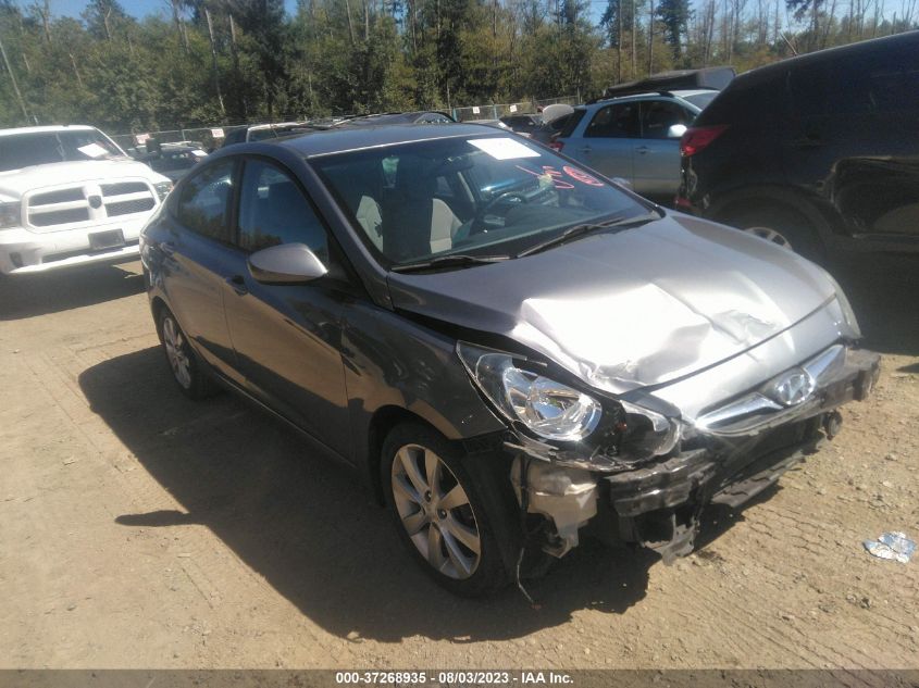 2013 HYUNDAI ACCENT GLS - KMHCU4AE7DU584510