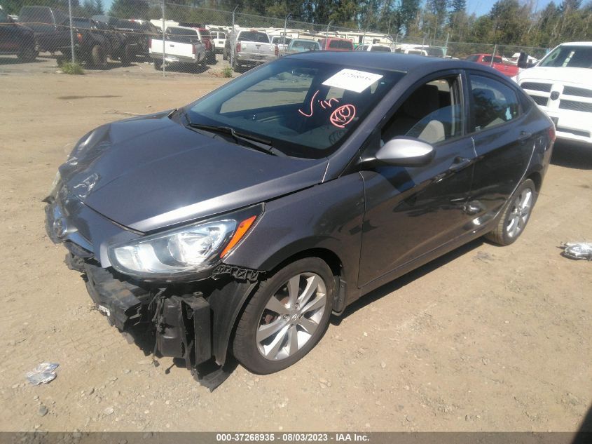 2013 HYUNDAI ACCENT GLS - KMHCU4AE7DU584510