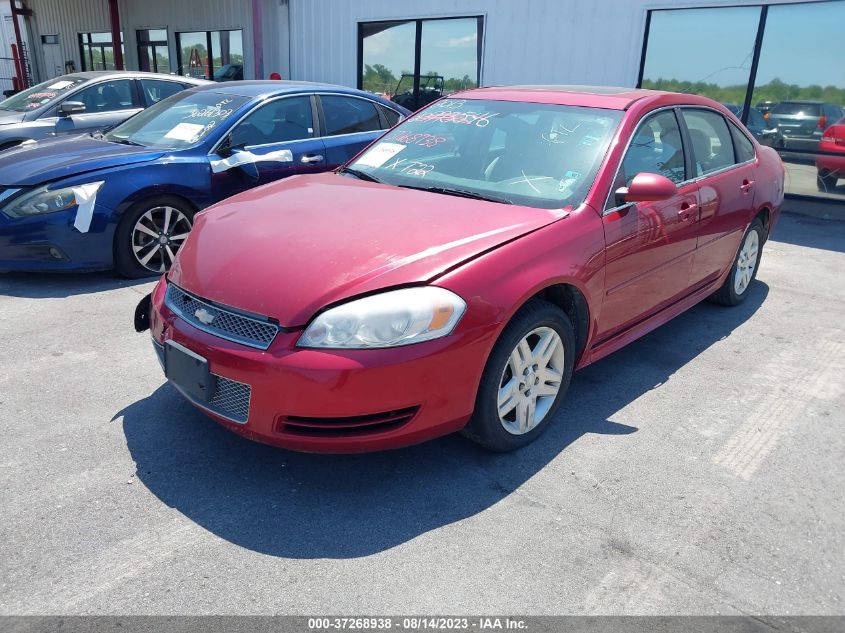 2013 CHEVROLET IMPALA LT - 2G1WG5E37D1135193