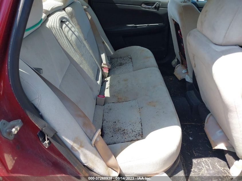 2013 CHEVROLET IMPALA LT - 2G1WG5E37D1135193