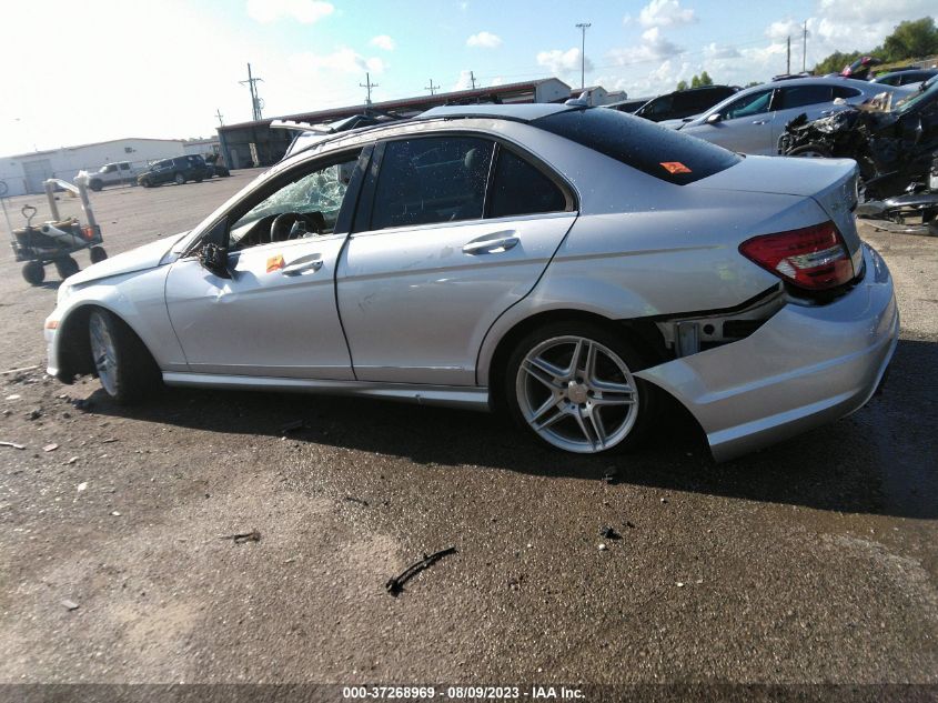 2013 MERCEDES-BENZ C-CLASS C 250 - WDDGF4HB8DR270532